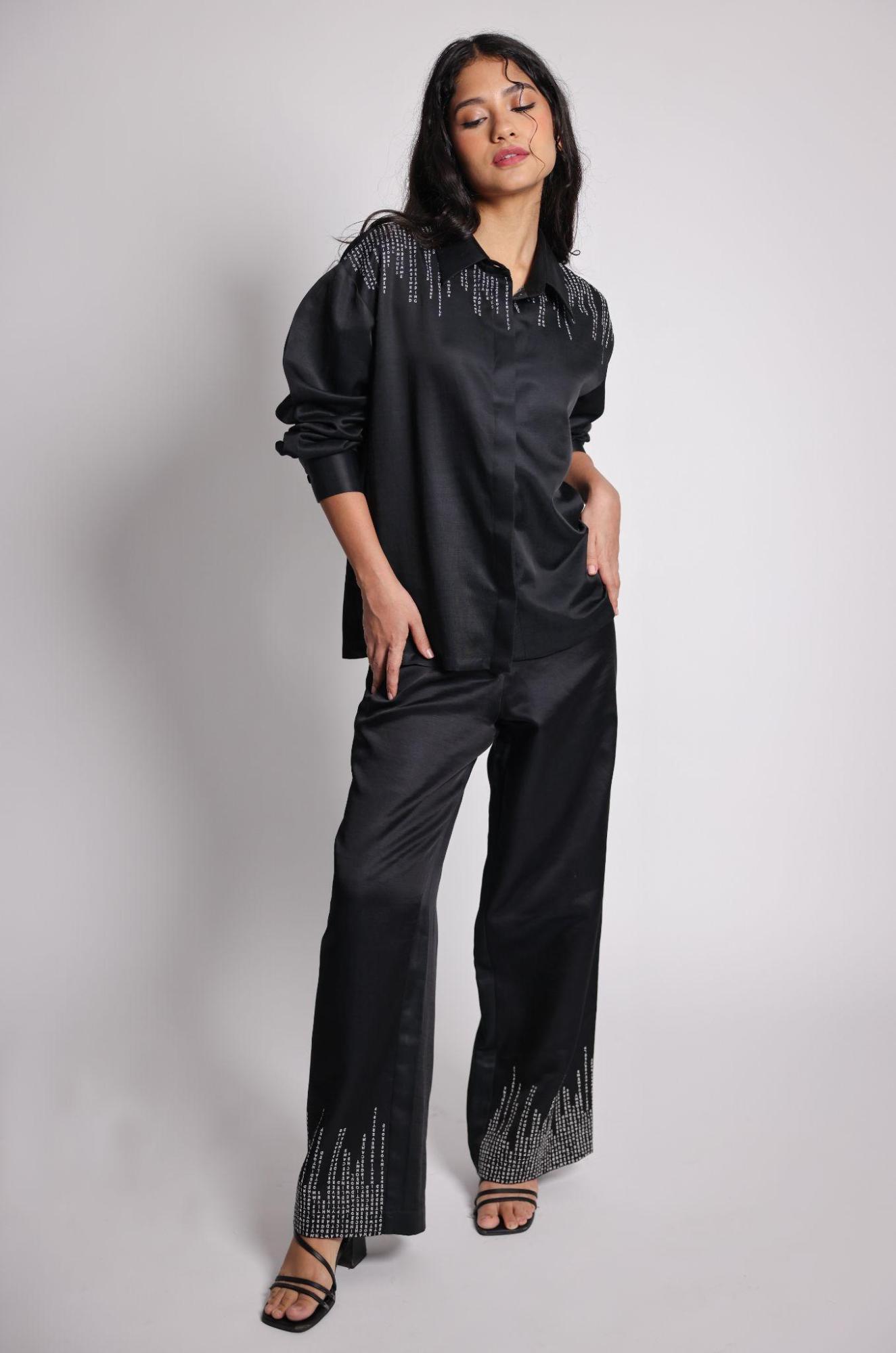 spot to stroke co-ord from Arya Giri | Luxury Women's Pret Wear