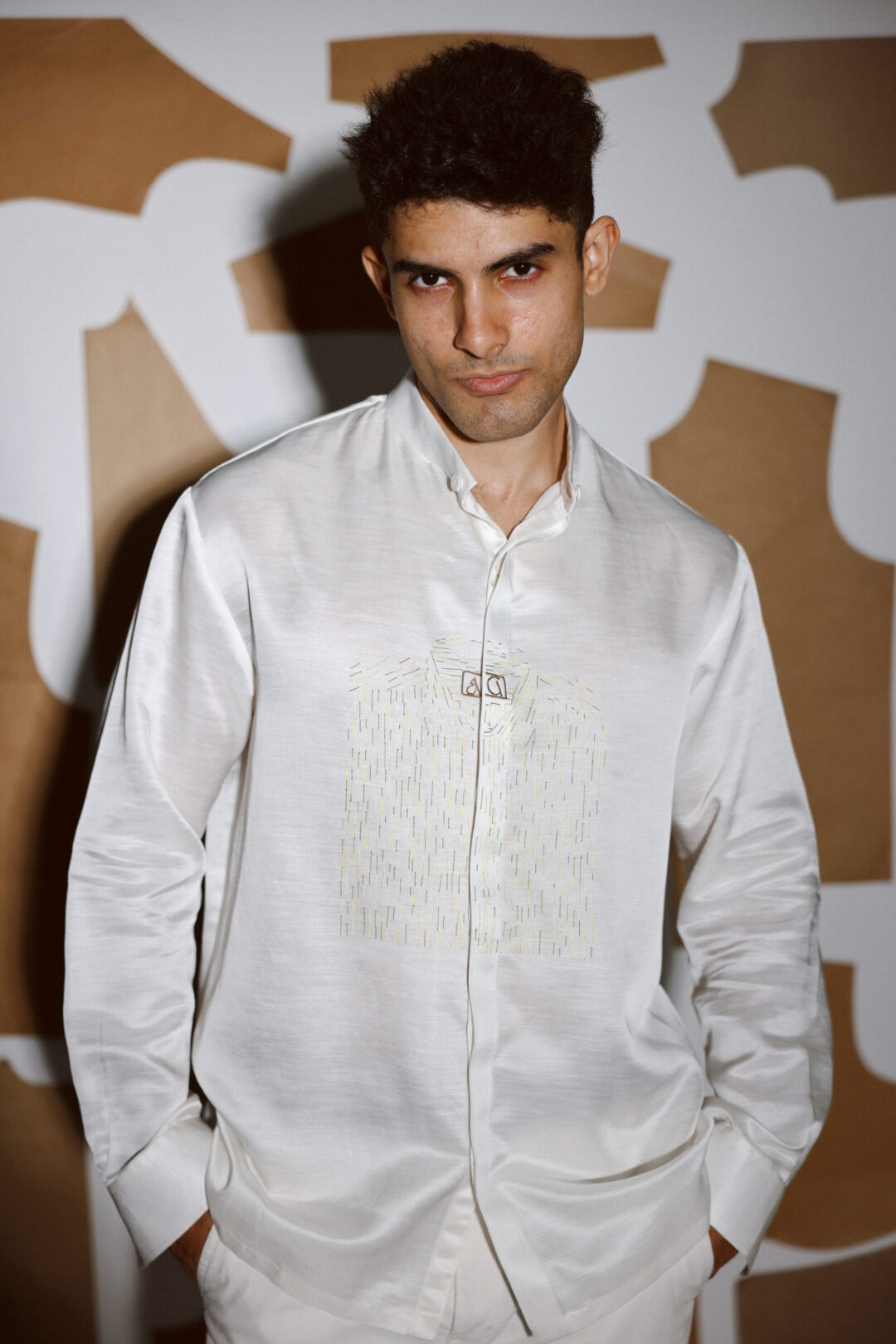 Arya Giri | Men's Shirt on Shirt White