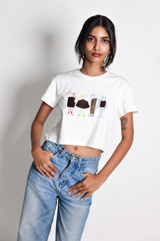 Arya Giri | Women's Christmas Baby Tee